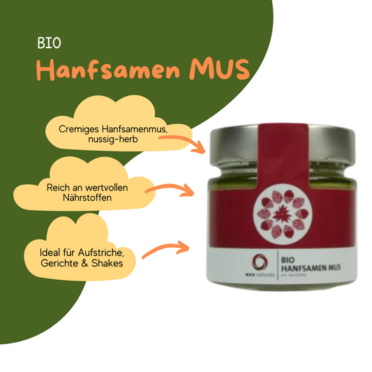 Bio Hanfsamen Mus