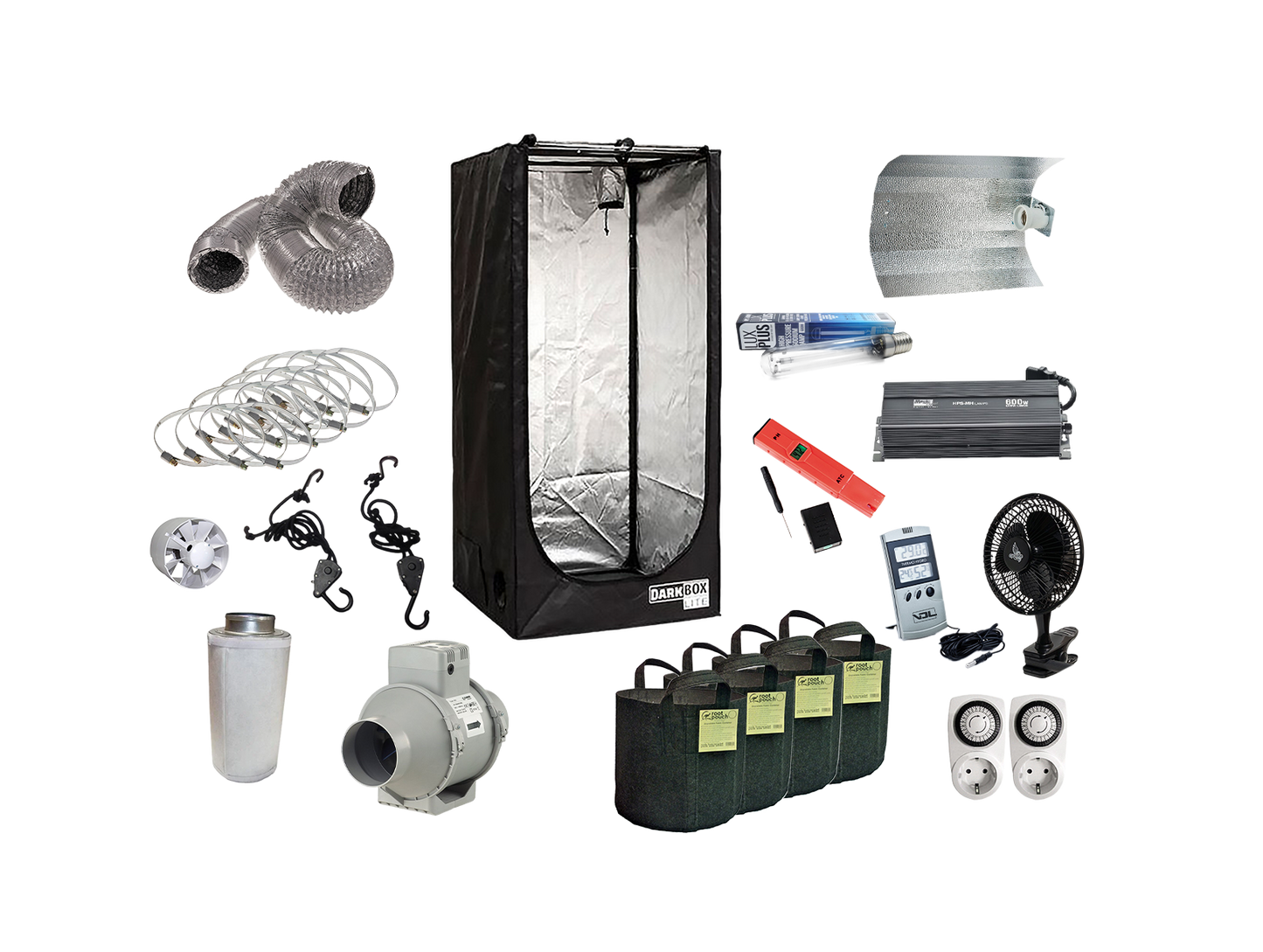 NDL Einsteiger Growbox Komplett-Set